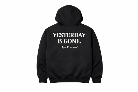 Yesterday Is Gone Hoodie – Ape Formula®